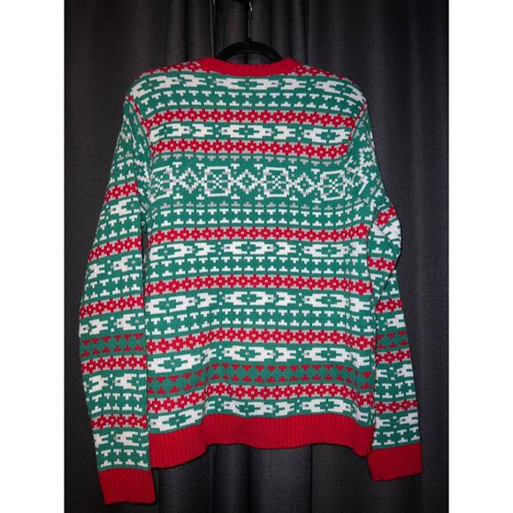 Ugly Christmas Sweater Xmas Size Large Llama - Picture 3 of 3